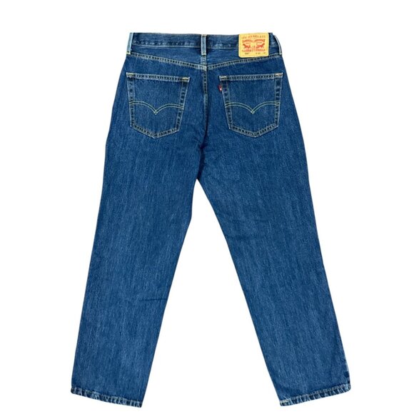 NEW Levis 550 Relaxed Fit Blue Denim Jeans Mens W32 L30 Classic Straight Leg - Picture 5 of 12